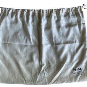 COACH IVORY DUST BAG